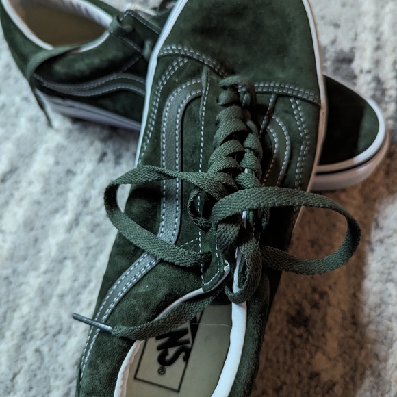 Brand new, no box, all leather Vans with Scotchgard M's 8, W's 9.5 - Picture 5 of 5
